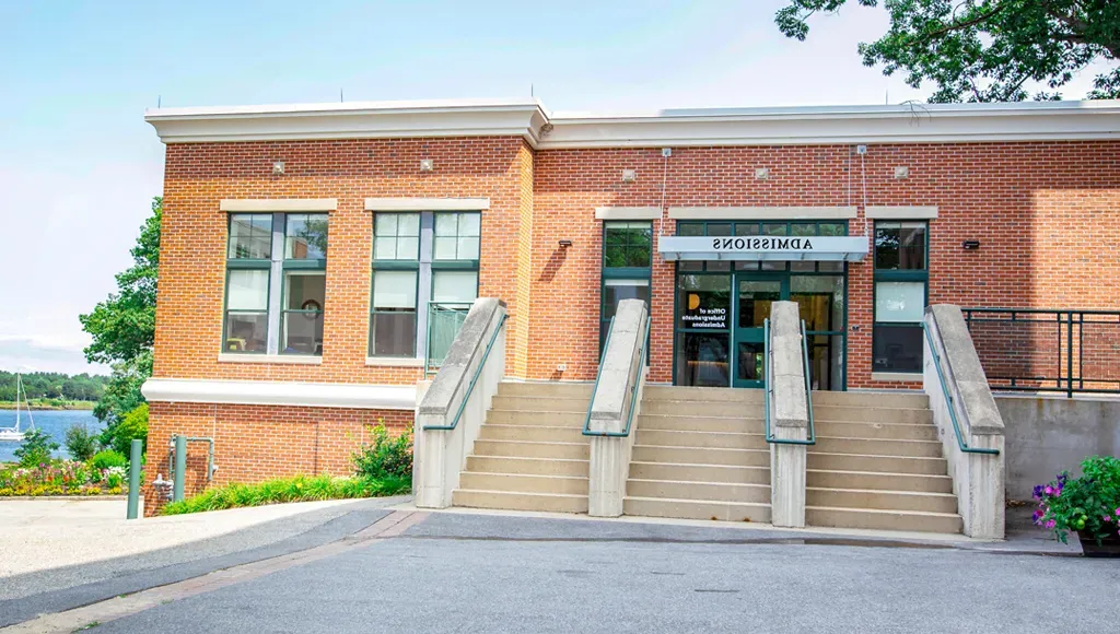 The Office of Undergraduate Admissions building